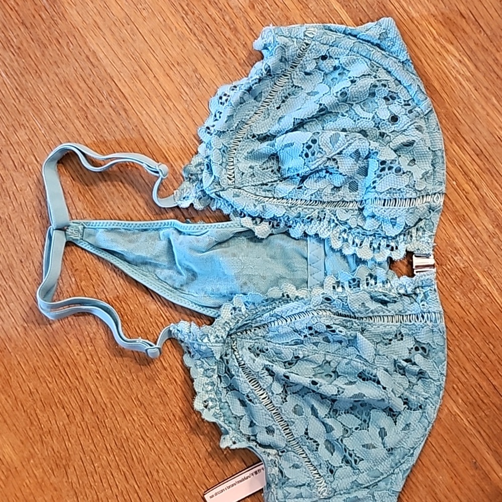 Victoria Secret teal lace bralet